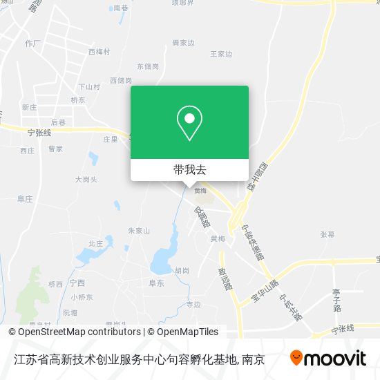 江苏省高新技术创业服务中心句容孵化基地地图
