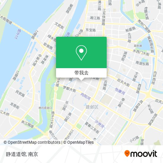 静道道馆地图