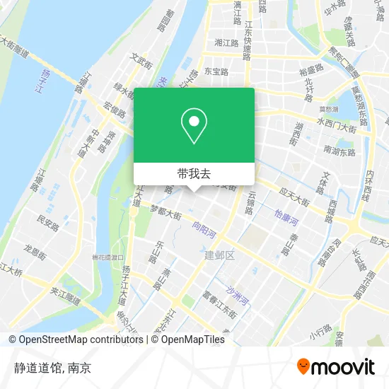 静道道馆地图