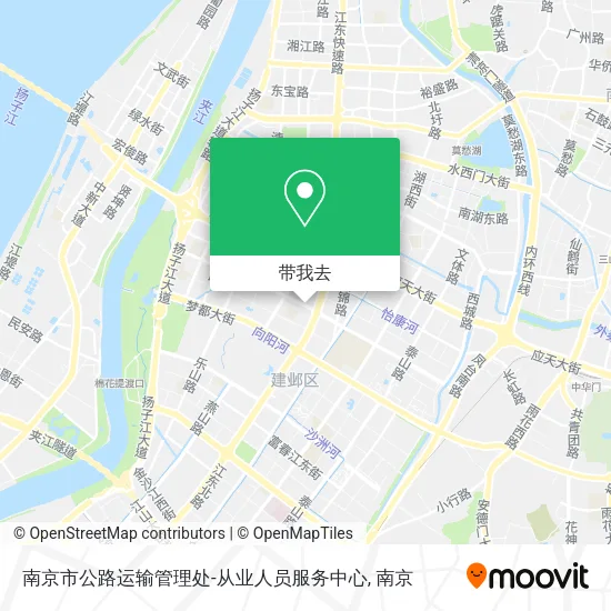 南京市公路运输管理处-从业人员服务中心地图