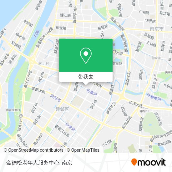 金德松老年人服务中心地图