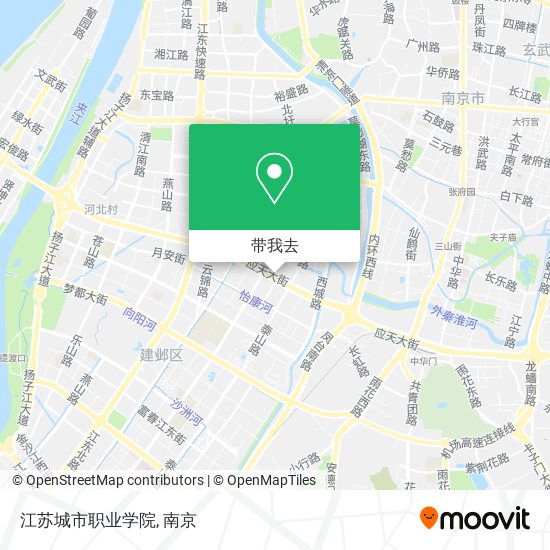 江苏城市职业学院地图