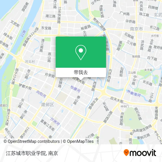 江苏城市职业学院地图