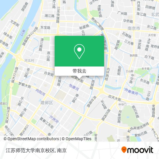 江苏师范大学南京校区地图
