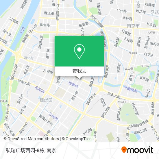 弘瑞广场西园-8栋地图