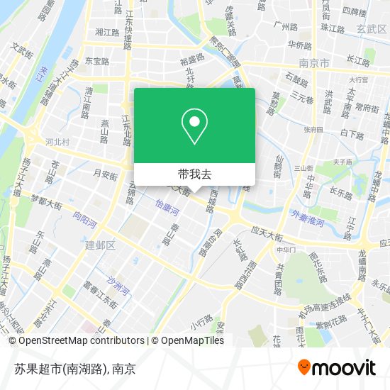 苏果超市(南湖路)地图