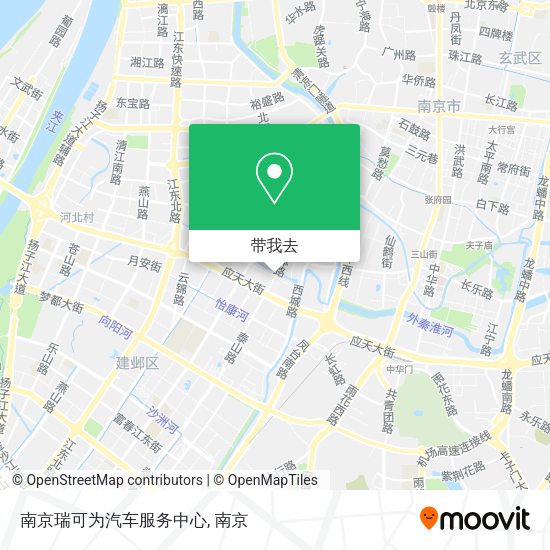 南京瑞可为汽车服务中心地图