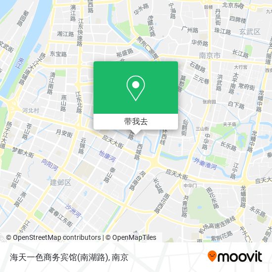 海天一色商务宾馆(南湖路)地图