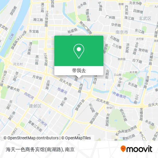 海天一色商务宾馆(南湖路)地图