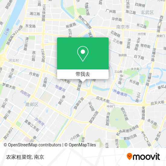 农家粗菜馆地图