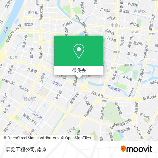 展览工程公司地图