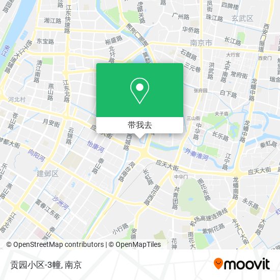 贡园小区-3幢地图
