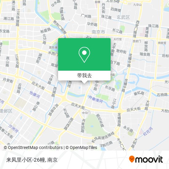 来凤里小区-26幢地图