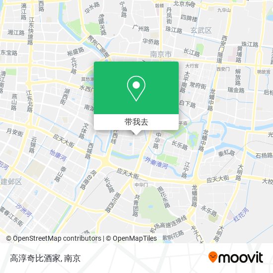 高淳奇比酒家地图