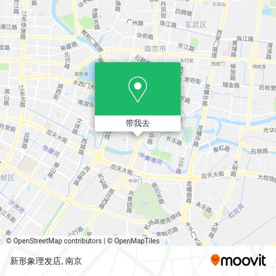 新形象理发店地图