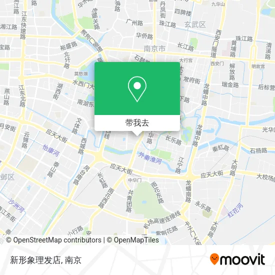 新形象理发店地图
