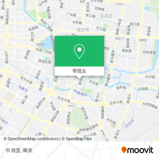 巾润堂地图