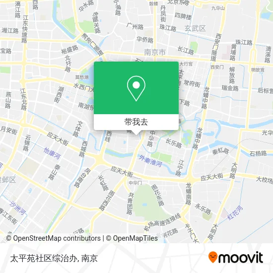 太平苑社区综治办地图