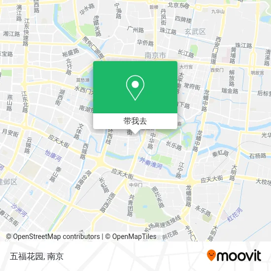 五福花园地图