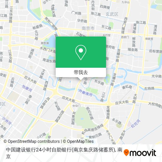 中国建设银行24小时自助银行(南京集庆路储蓄所)地图