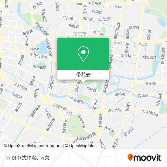 云厨中式快餐地图
