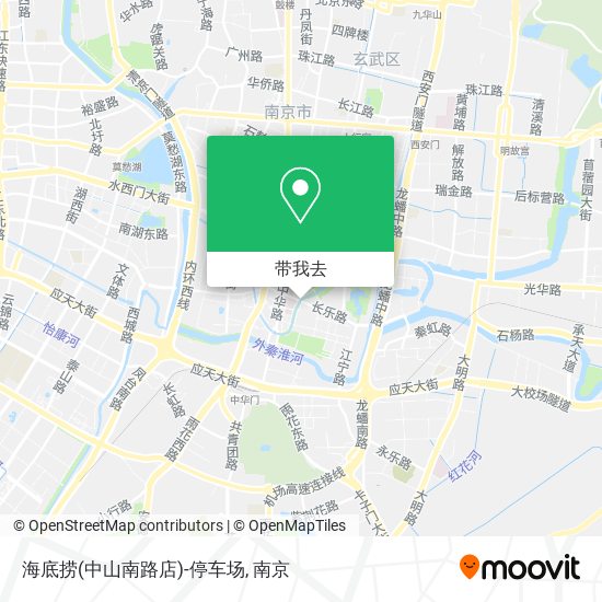 海底捞(中山南路店)-停车场地图