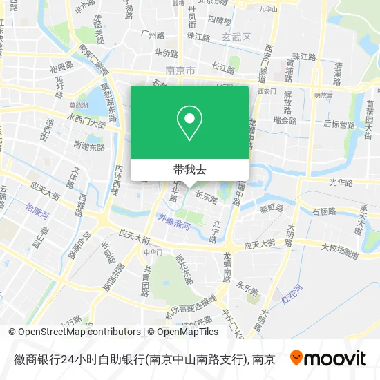 徽商银行24小时自助银行(南京中山南路支行)地图
