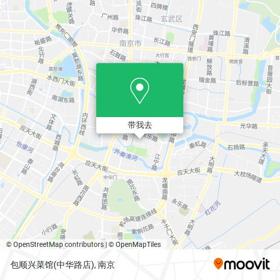 包顺兴菜馆(中华路店)地图