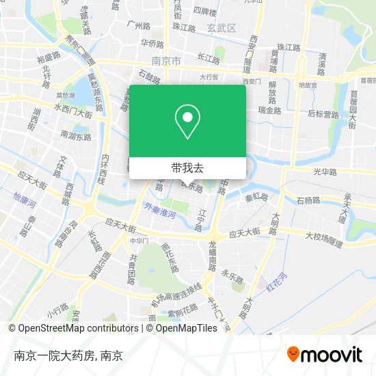 南京一院大药房地图