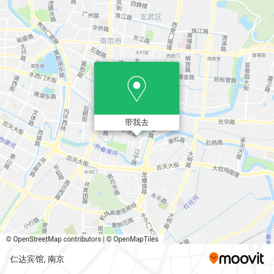 仁达宾馆地图