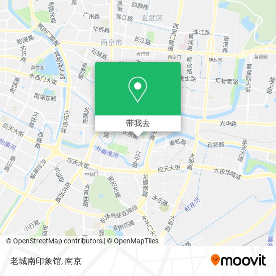 老城南印象馆地图