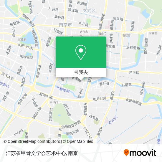 江苏省甲骨文学会艺术中心地图
