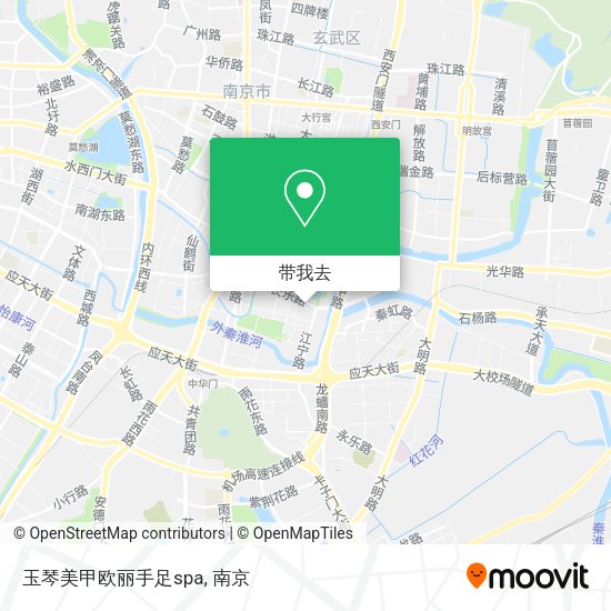 玉琴美甲欧丽手足spa地图