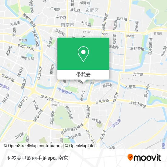 玉琴美甲欧丽手足spa地图