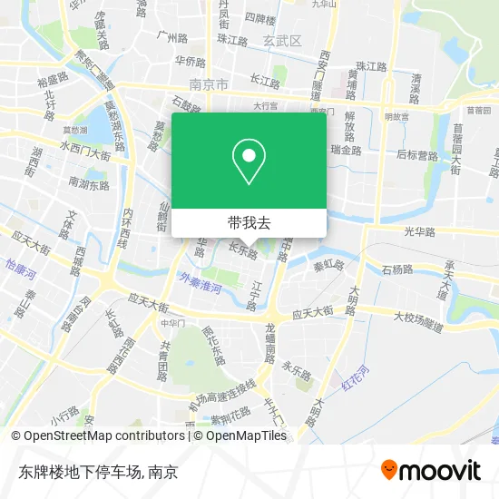 东牌楼地下停车场地图