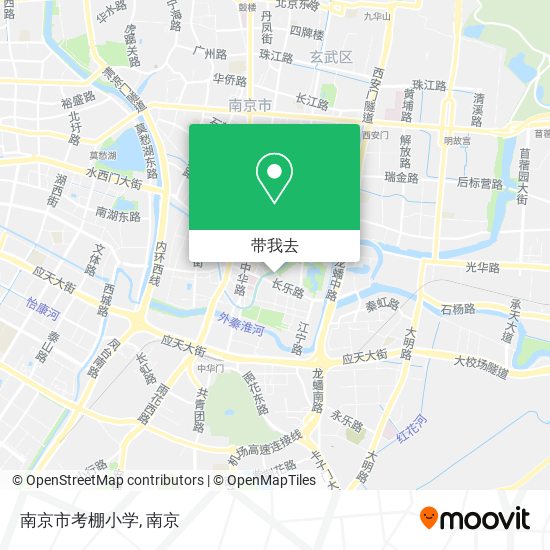 南京市考棚小学地图