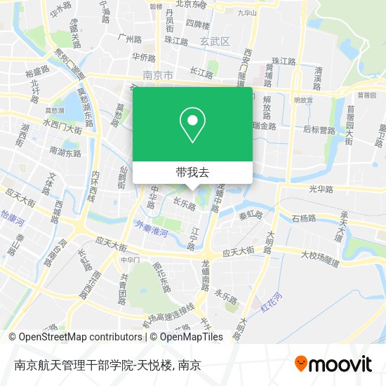 南京航天管理干部学院-天悦楼地图