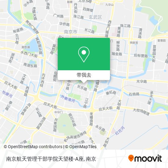 南京航天管理干部学院天望楼-A座地图