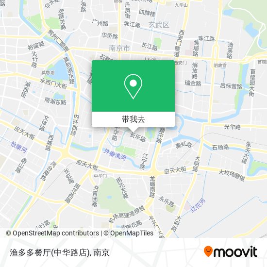 渔多多餐厅(中华路店)地图