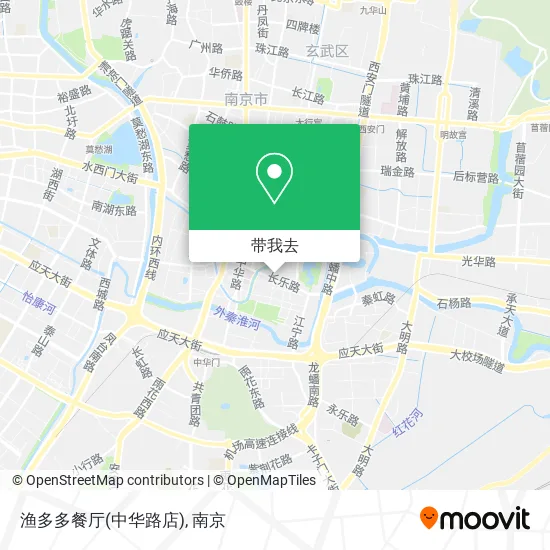 渔多多餐厅(中华路店)地图