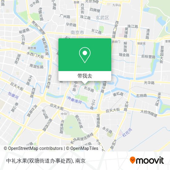 中礼水果(双塘街道办事处西)地图