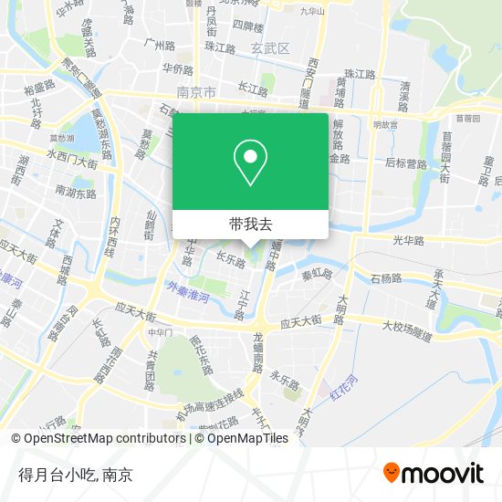 得月台小吃地图