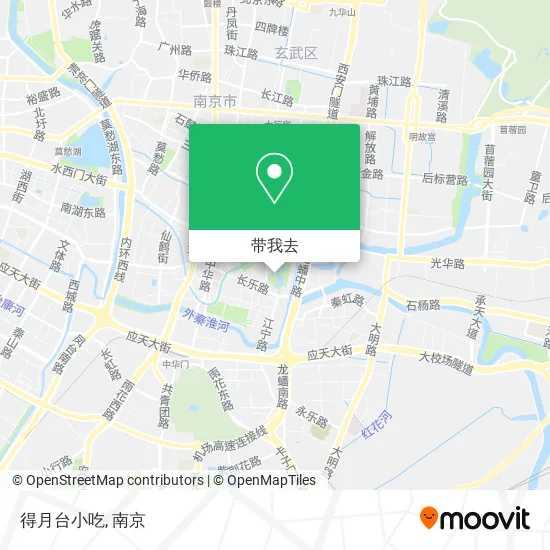 得月台小吃地图