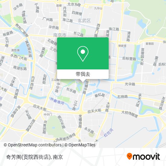 奇芳阁(贡院西街店)地图