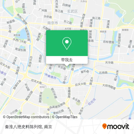 秦淮八艳史料陈列馆地图