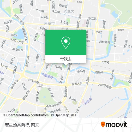 宏星渔具商行地图