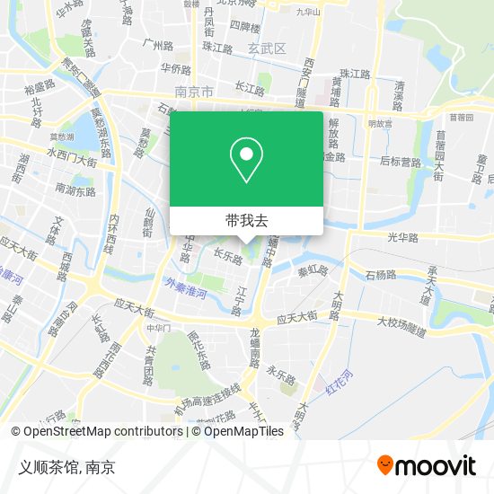 义顺茶馆地图