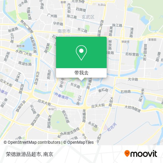 荣德旅游品超市地图