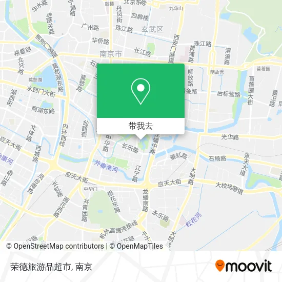 荣德旅游品超市地图