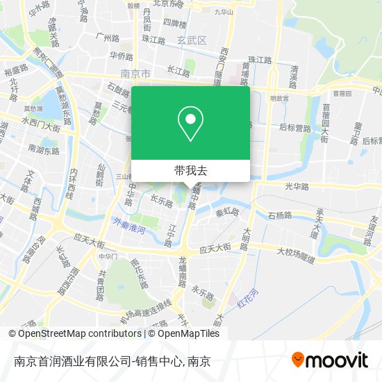 南京首润酒业有限公司-销售中心地图